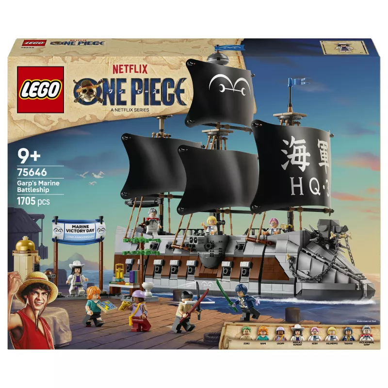 LEGO One Piece 75646 Zestaw konstrukcyjny okręt wojenny Garp'a