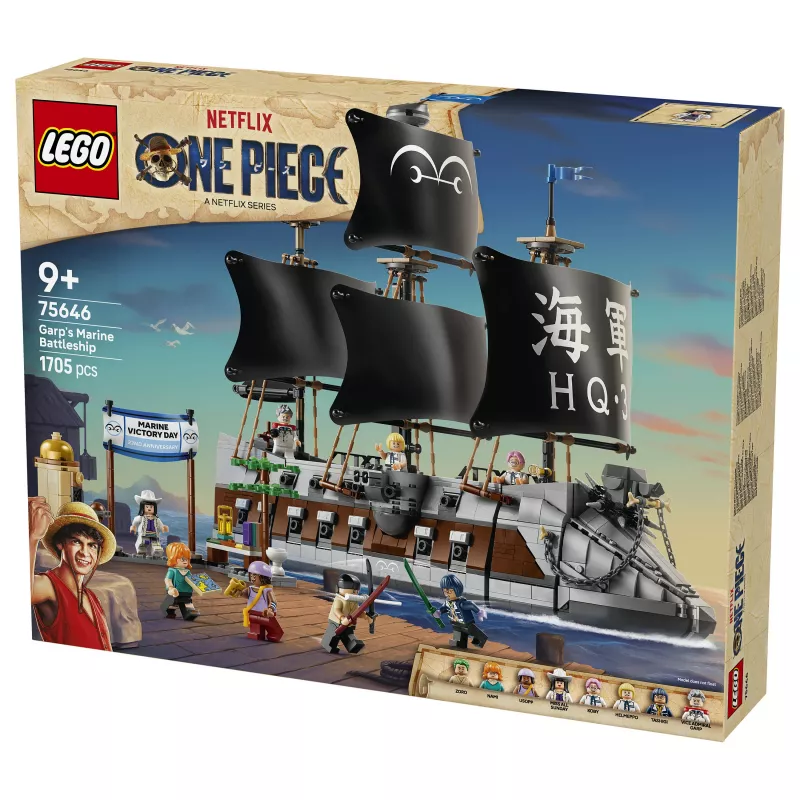 LEGO One Piece 75646 Zestaw konstrukcyjny okręt wojenny Garp'a