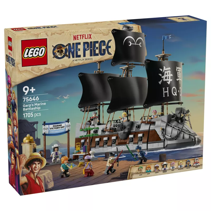 LEGO One Piece 75646 Zestaw konstrukcyjny okręt wojenny Garp'a