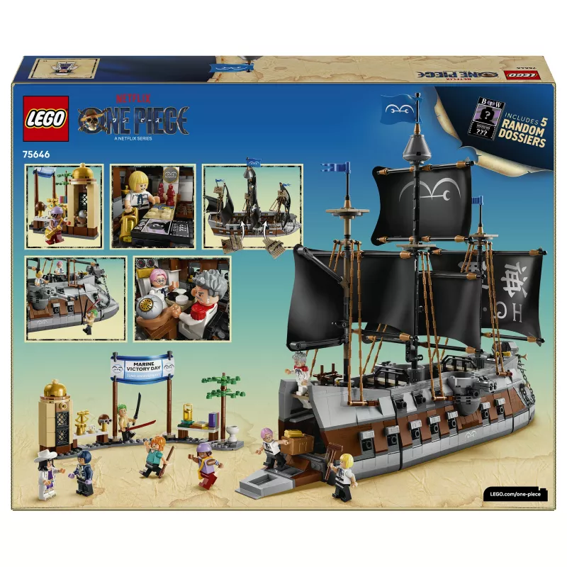 LEGO One Piece 75646 Zestaw konstrukcyjny okręt wojenny Garp'a