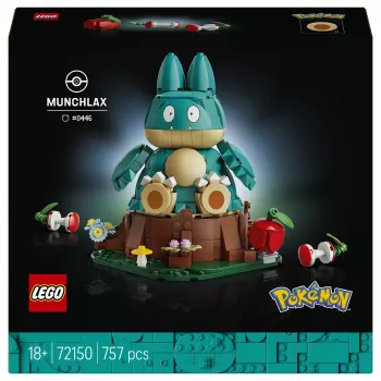 LEGO Pokémon 72150 Munchlax Buildable Figure (823 klocki, wiek 10+)
