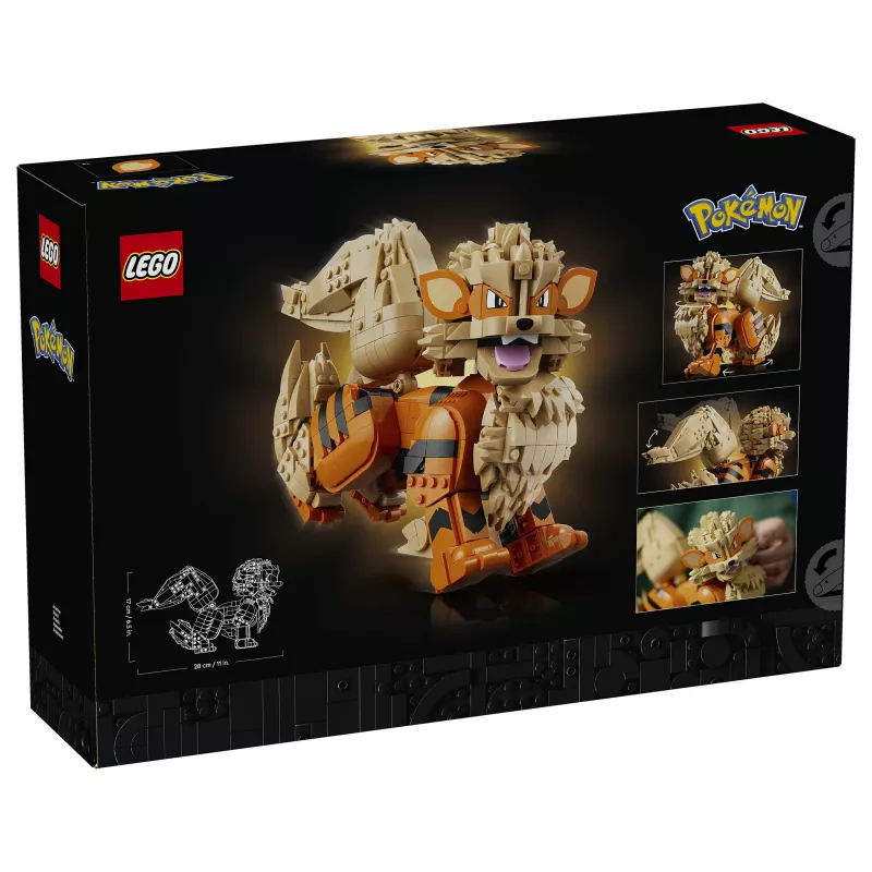LEGO Pokémon Arcanine Zestaw klocków konstrukcyjnych (72160)