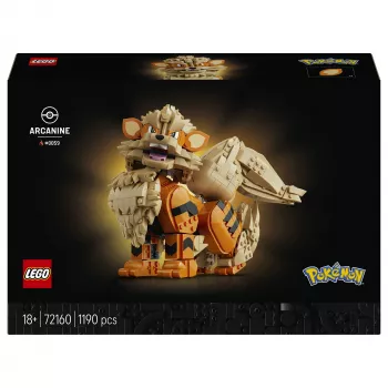 LEGO Pokémon Arcanine Zestaw klocków konstrukcyjnych (72160)