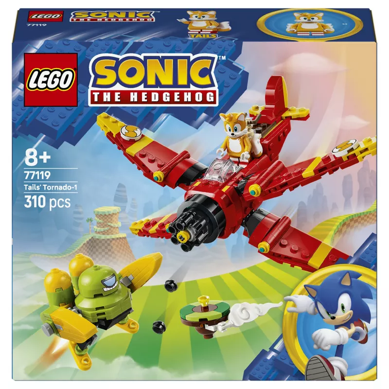LEGO Sonic the Hedgehog 77119 Tails i Tornado-1