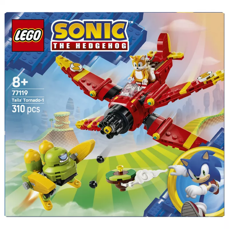 LEGO Sonic the Hedgehog 77119 Tails i Tornado-1