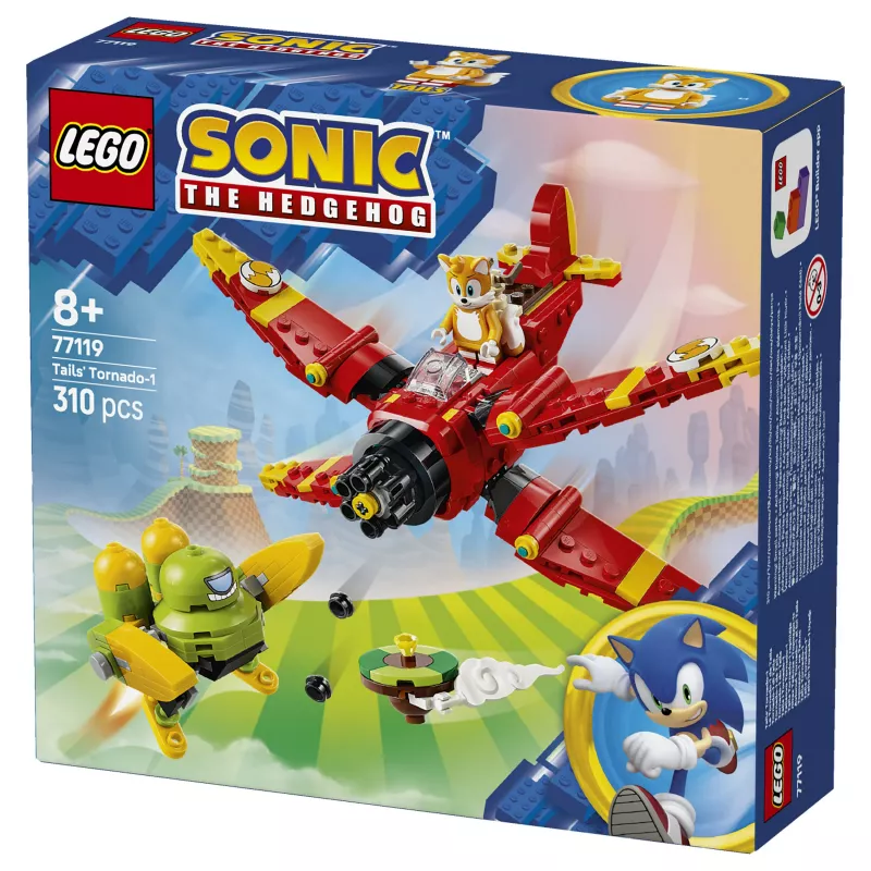 LEGO Sonic the Hedgehog 77119 Tails i Tornado-1