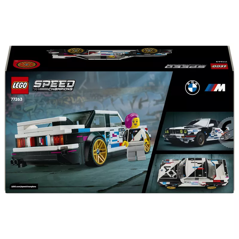 LEGO Speed Champions 77263 BMW M3 (E30) Zestaw konstrukcyjny samochód wyścigowy