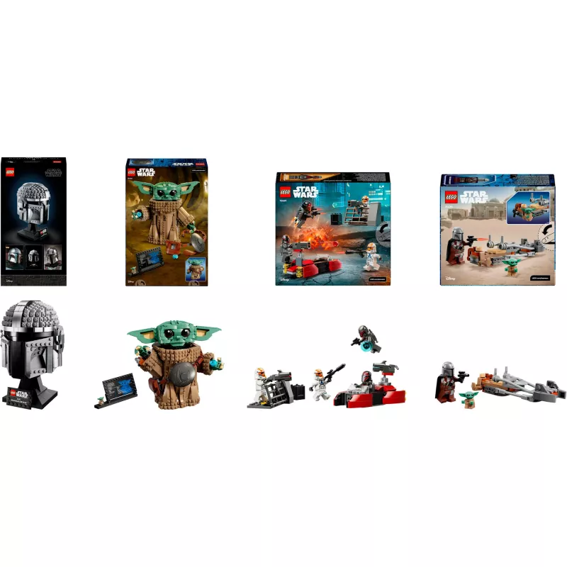 LEGO Star Wars Mandalorian Gaming Bundle – Wired Controller & Headset for Xbox/PC