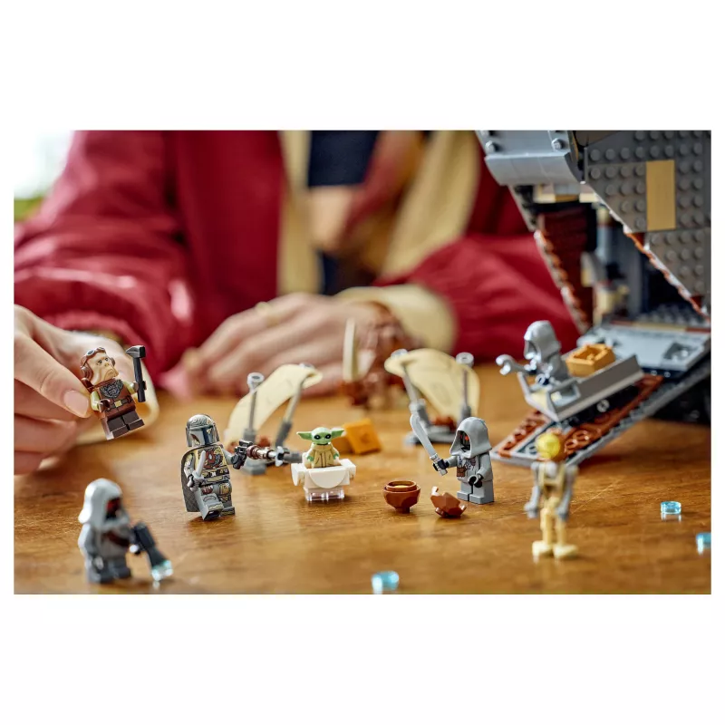 LEGO Star Wars Sandcrawler i Mudhorn z planety Offworld 75453