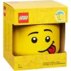 Pojemnik LEGO Storage Head Silly Duży Żółty 8.5L w kształcie głowy minifigurki