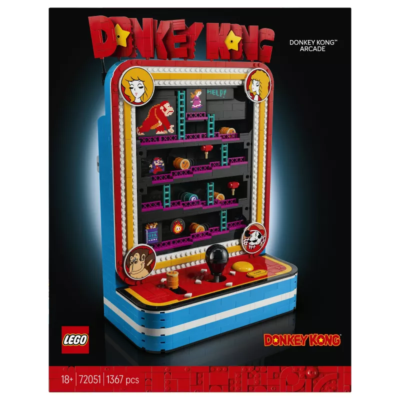 LEGO Super Mario 72051 Zestaw konstrukcyjny automat do gry Donkey Kong