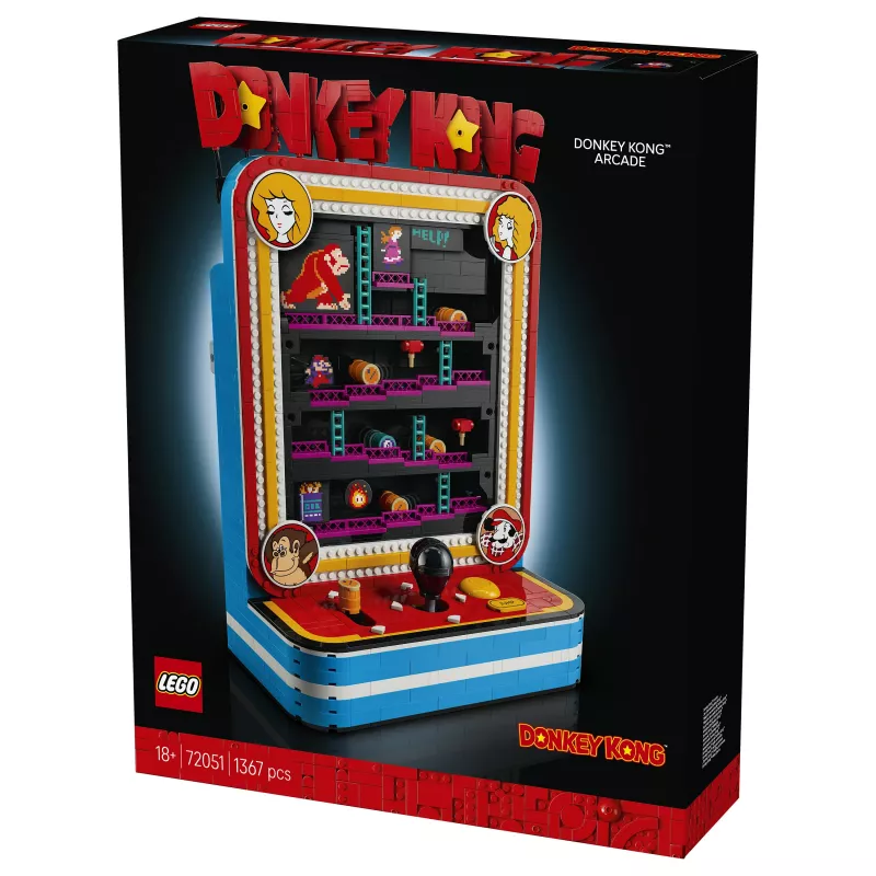 LEGO Super Mario 72051 Zestaw konstrukcyjny automat do gry Donkey Kong