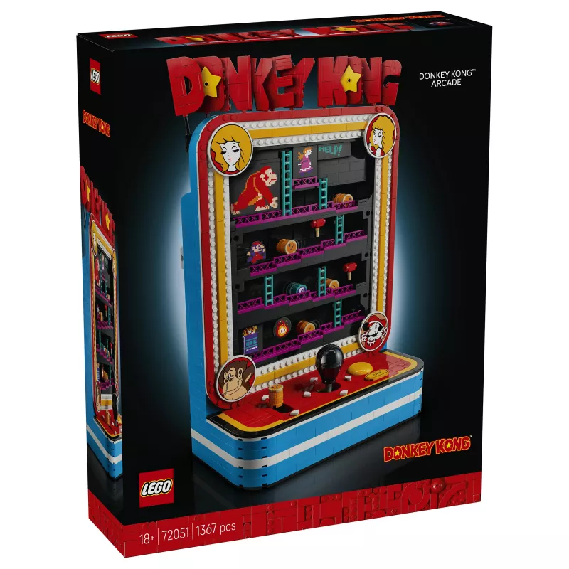 LEGO Super Mario 72051 Zestaw konstrukcyjny automat do gry Donkey Kong
