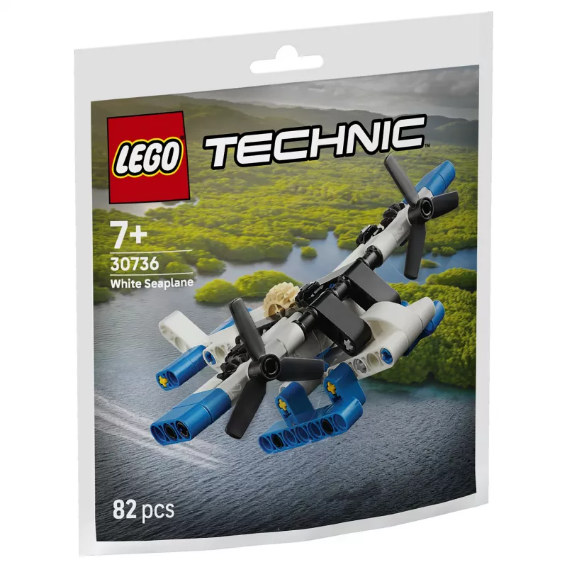 LEGO Technic 30736 Biały wodnosamolot