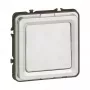 Legrand Soliroc 077811 Uniwersalny wyłącznik załącz/wyłącz i przełącznik, 1-biegunowy, 10AX, 250V, IP55, IK10, szary
