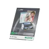 Leitz 7485-00-00 A3 folie do laminowania, błyszczące krystalicznie przezroczyste, 125 mikronów, 100 sztuk