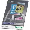 LEITZ A3 błyszczące koszulki do laminowania 250 mikronów krystalicznie przezroczyste, 25 sztuk (7491-00-00)