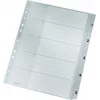 LEITZ A4 Extra Wide PP Index Dividers 1-5, szare z zapisywalną okładką 1283-00-85
