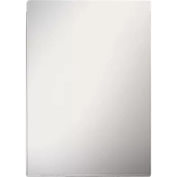 LEITZ Koszulka na dokumenty A4 PVC, otwierana od góry, ziarnista, wzmocniona krawędź, 0,20 mm, przezroczysta, opakowanie 100 szt. (4084-00-00)