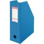 LEITZ Esselte Standardowy organizer na czasopisma DIN A4 niebieski 100 mm karton powlekany PCV 56075