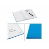 LEITZ Solid Notes A4 w linie czarny 80 kartek twarda oprawa szyty z gumką, uchwytem na długopis, zakładkami i wewnętrzną kieszenią 46640030