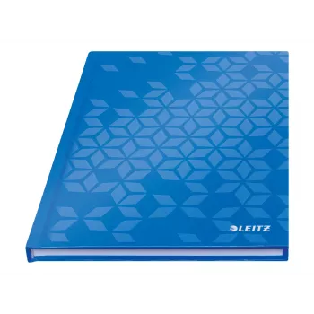 Leitz WOW notes twarda oprawa A5 w linie 90 kartek niebieski 4627-10-36