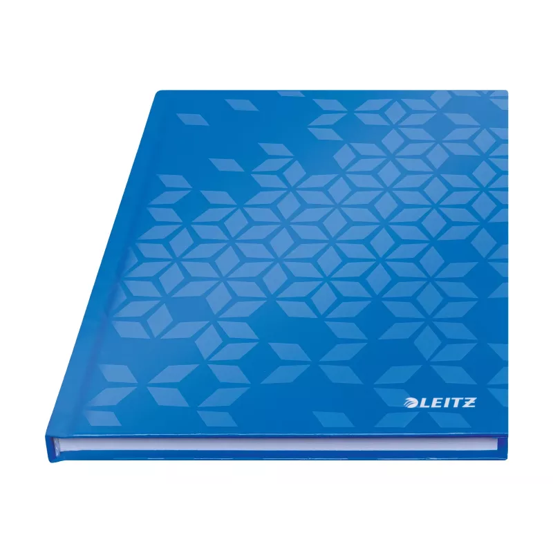 Leitz WOW notes twarda oprawa A5 w linie 90 kartek niebieski 4627-10-36