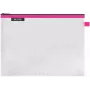 LEITZ WOW Traveller etui na zamek błyskawiczny duże, różowe, wodoodporne, A4, 1 sztuka 4026-00-23