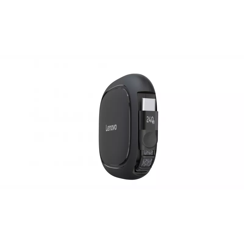 Lenovo 240W USB-C Kabel zwijany (czarny, 0,8m, USB 2.0)