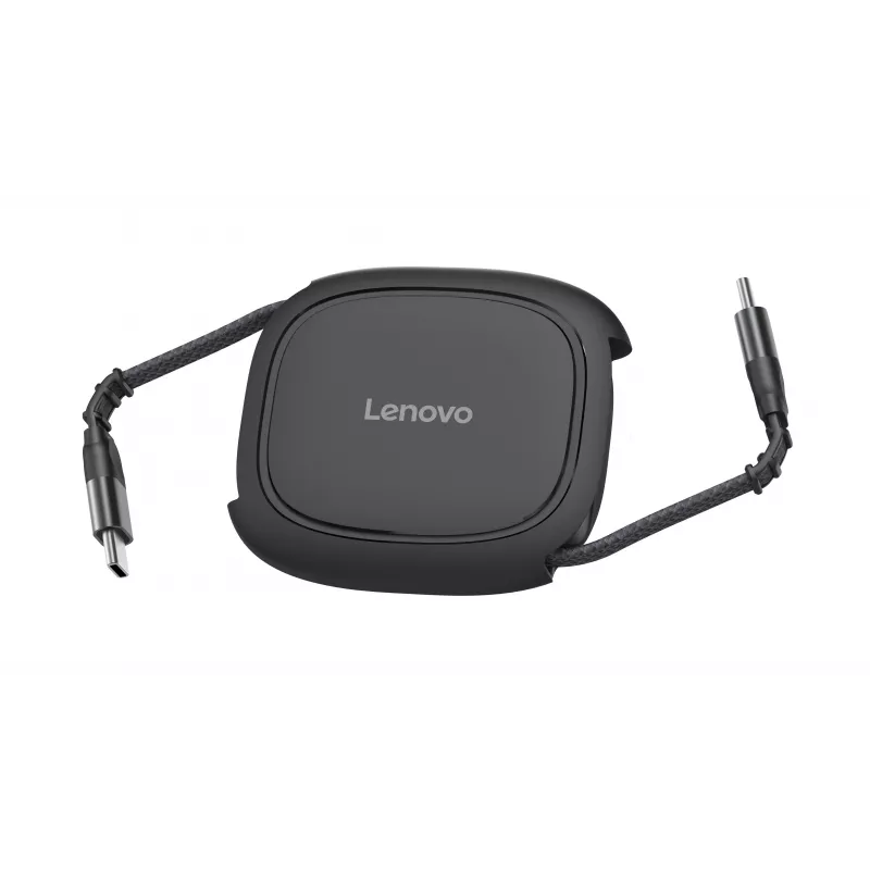 Lenovo 240W USB-C Kabel zwijany (czarny, 0,8m, USB 2.0)