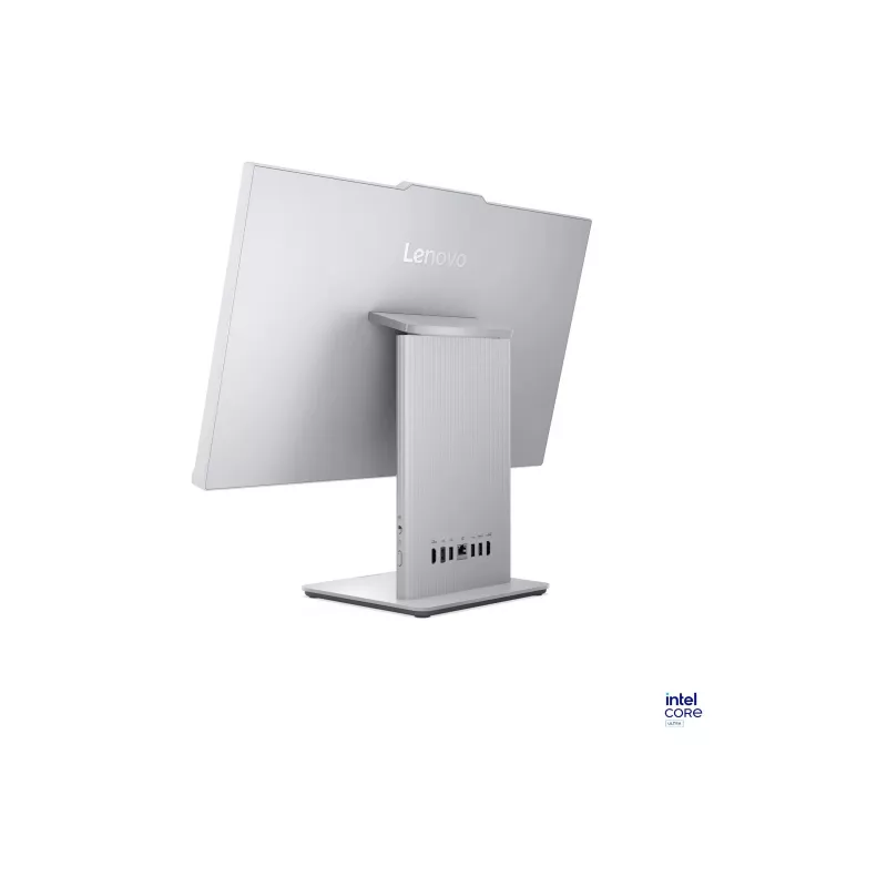 Lenovo IdeaCentre AIO 24ILL11 23.8 cala FHD All-in-One Desktop, Intel Core Ultra 7 256V, 16GB RAM, 1TB HDD + 256GB SSD, Intel Arc Graphics 140V, Windows 11 Home, klawiatura angielska, Cloud Grey, 2-letnia gwarancja