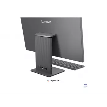 Lenovo IdeaCentre AIO 27IPH11 All-in-One Desktop, 27 cali QHD, Intel Core Ultra 7 355, 32GB LPDDR5X, 1TB SSD, Intel Graphics, Windows 11 Home, Luna Grey, klawiatura angielska, 2-letnia gwarancja