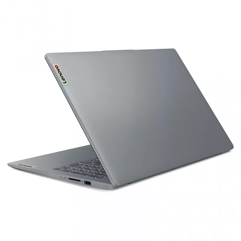 Lenovo IdeaPad Slim 3 15ABR8 Laptop, 15.6 inch FHD, AMD Ryzen 5 5625U, 8GB DDR4, 256GB SSD, Windows 11 Home, German Keyboard, Arctic Grey