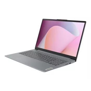 Lenovo IdeaPad Slim 3 15AMN8 15.6 cala FHD IPS Laptop, AMD Ryzen 5 7520U, 8GB LPDDR5, 512GB SSD, Radeon 610M, Windows 11 Home, Arctic Grey