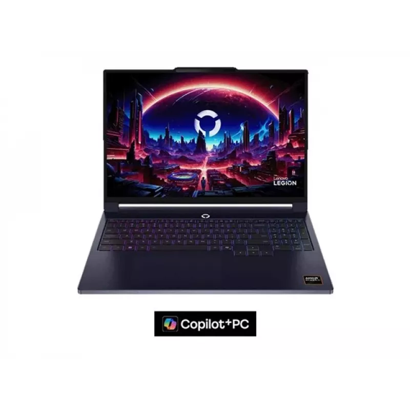 Lenovo Legion 7 16AGP11 16 inch WQXGA Laptop do gier, AMD Ryzen AI 9 HX 470, 32GB DDR5 RAM, 1TB NVMe SSD, NVIDIA GeForce RTX 5070 12GB, Windows 11 Home, Podświetlana klawiatura angielska, Nebula, 2-letnia gwarancja