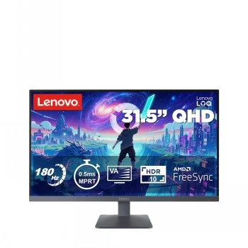 Lenovo Legion LOQ 32Q-10 31.5 inch QHD VA 300nits 180Hz 0.5ms Gaming Monitor 2xHDMI 2.1 DP1.4 3Year Warranty