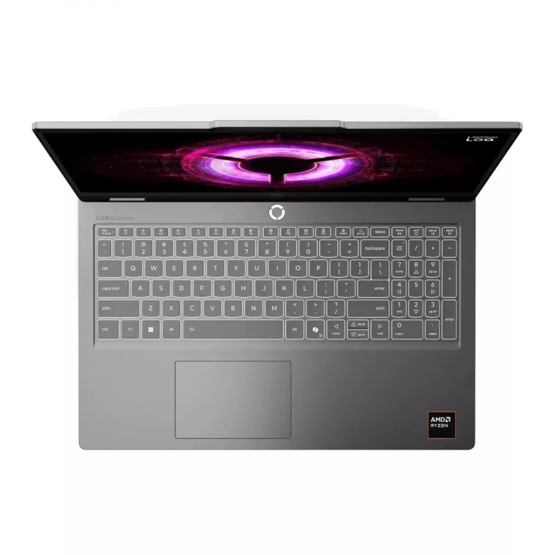 Lenovo LOQ Essential 15ARP11 15,6 cala FHD 144Hz Laptop gamingowy - AMD Ryzen 5 150, 16GB DDR5, 512GB SSD, GeForce RTX 5050 8GB, Windows 11, Luna Grey