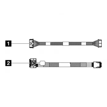Zestaw kabli pamięci Lenovo do obudowy M.2 SATA/x4 (4X97A93744)