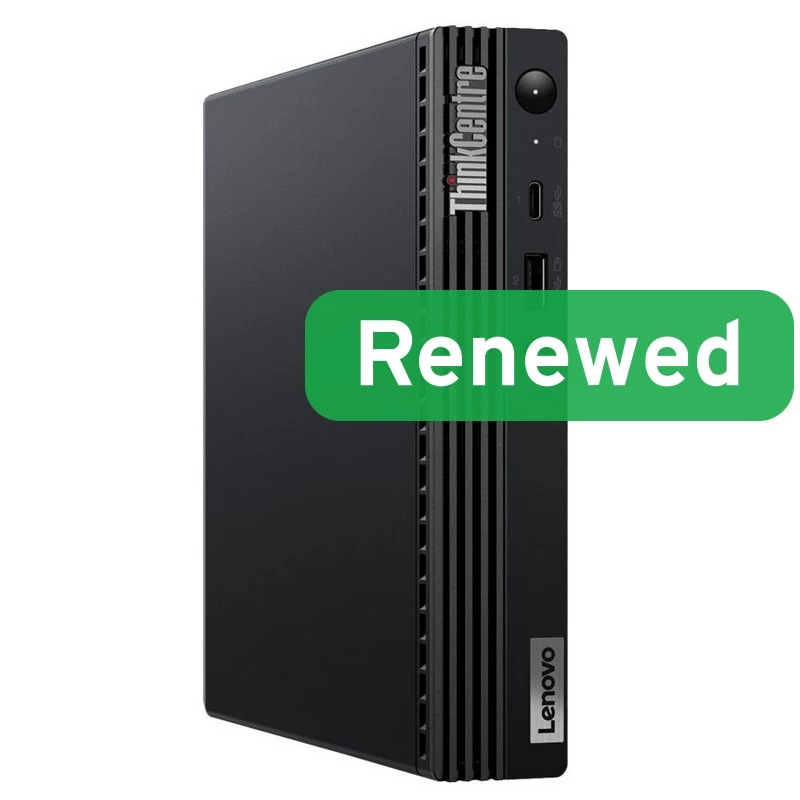 Lenovo Renewed Grade A ThinkCentre M70q Gen 2 Intel Core i5-11400T 8GB 256GB SSD Intel UHD Graphics 630 Windows 11 Pro Tiny Desktop PC