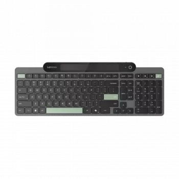 Lenovo Self-Charging Bluetooth Keyboard Lithuanian Black