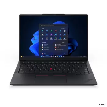 Lenovo ThinkPad E14 G8 AMD 14 calowy WUXGA IPS Laptop, AMD Ryzen AI 5 330, 16 GB DDR5 RAM, 512 GB SSD, Radeon Graphics, Windows 11 Pro, Czarny, Klawiatura nordycka