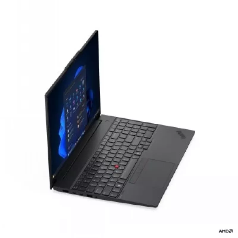 Lenovo ThinkPad E16 G4 AMD 16 calowy WUXGA IPS Laptop, AMD Ryzen AI 5 330, 16 GB DDR5, 512 GB SSD, AMD Radeon 820M, Windows 11 Pro, Czarny, Klawiatura nordycka