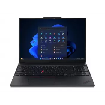 Lenovo ThinkPad E16 G4 AMD 16 calowy WUXGA IPS Laptop, AMD Ryzen AI 5 330, 16 GB DDR5, 512 GB SSD, AMD Radeon 820M Graphics, Windows 11 Pro, Czarny