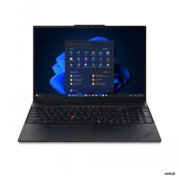 Laptop Lenovo ThinkPad E16 Gen 4 16 cali WUXGA AMD Ryzen 7 AI 345 16GB 512GB SSD AMD Radeon 840M Windows 11 Pro podświetlana klawiatura nordycka czytnik linii papilarnych 3 lata gwarancji