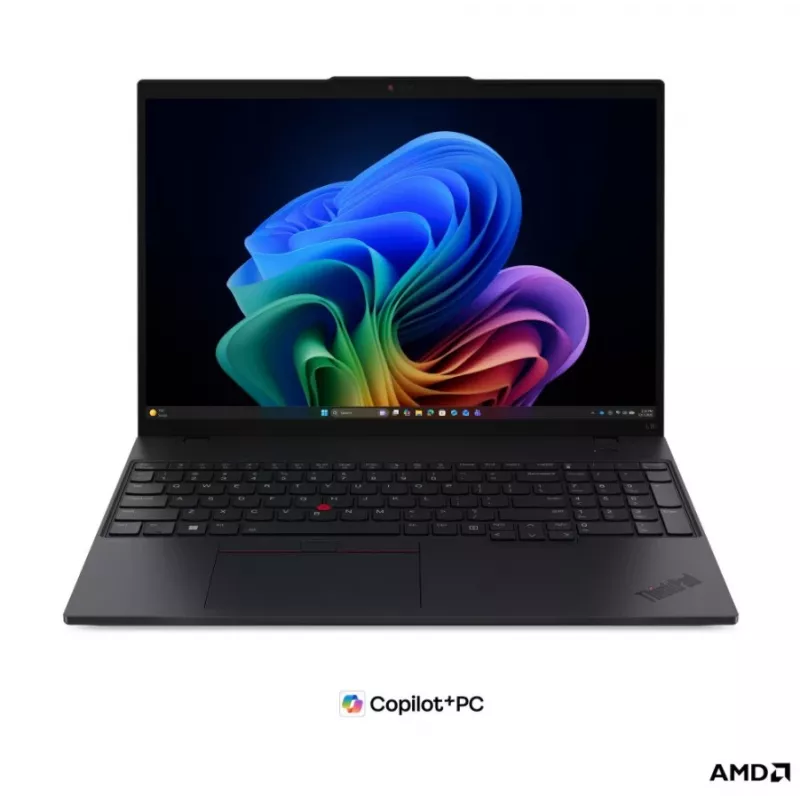 Lenovo ThinkPad L16 G3 AMD Laptop - 16 inch WUXGA IPS Anti-glare, AMD Ryzen AI 5 430, 16GB DDR5, 512GB SSD, AMD Radeon 840M Graphics, Windows 11 Pro, Czarny
