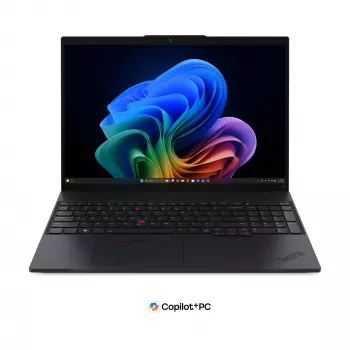Lenovo ThinkPad L16 Gen 3 16 inch WUXGA Laptop, Intel Core Ultra 7 155U, 24GB DDR5, 512GB SSD, Intel Arc Graphics, Windows 11 Pro, Nordic Backlit Keyboard, Fingerprint Reader, Thunder Black, 3-Year Warranty