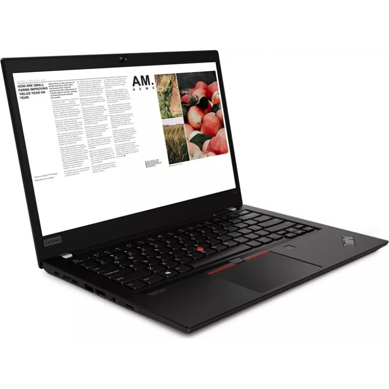 Lenovo ThinkPad T14 G1 14 cali FHD IPS Laptop - Intel Core i7-10510U, 32GB DDR4, 512GB NVMe SSD, Windows 10 Pro, Wi-Fi 6, Czytnik linii papilarnych, Czarny
