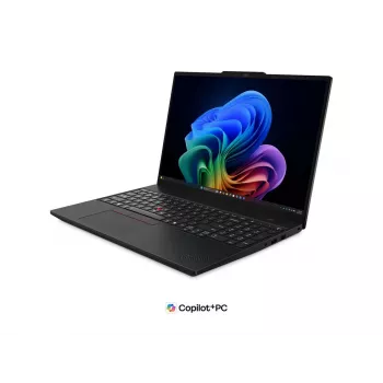 Lenovo ThinkPad T16 G5 Intel 16 calowy WUXGA IPS Laptop, Intel Core Ultra 7, 32 GB LPCAMM2 LPDDR5X, 512 GB SSD, Windows 11 Pro, Czarny