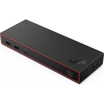 Lenovo ThinkPad USB4 Smart Dock 5500 stacja dokująca z zasilaczem 135W, czarna (40BC0135DE)