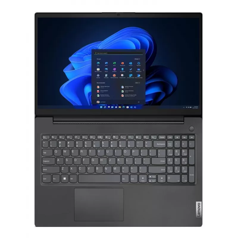 Lenovo V15 G4 AMN 15,6-calowy laptop Full HD - AMD Ryzen 3 7320U, 8GB LPDDR5, 256GB SSD, AMD Radeon Graphics, klawiatura angielska, czarny